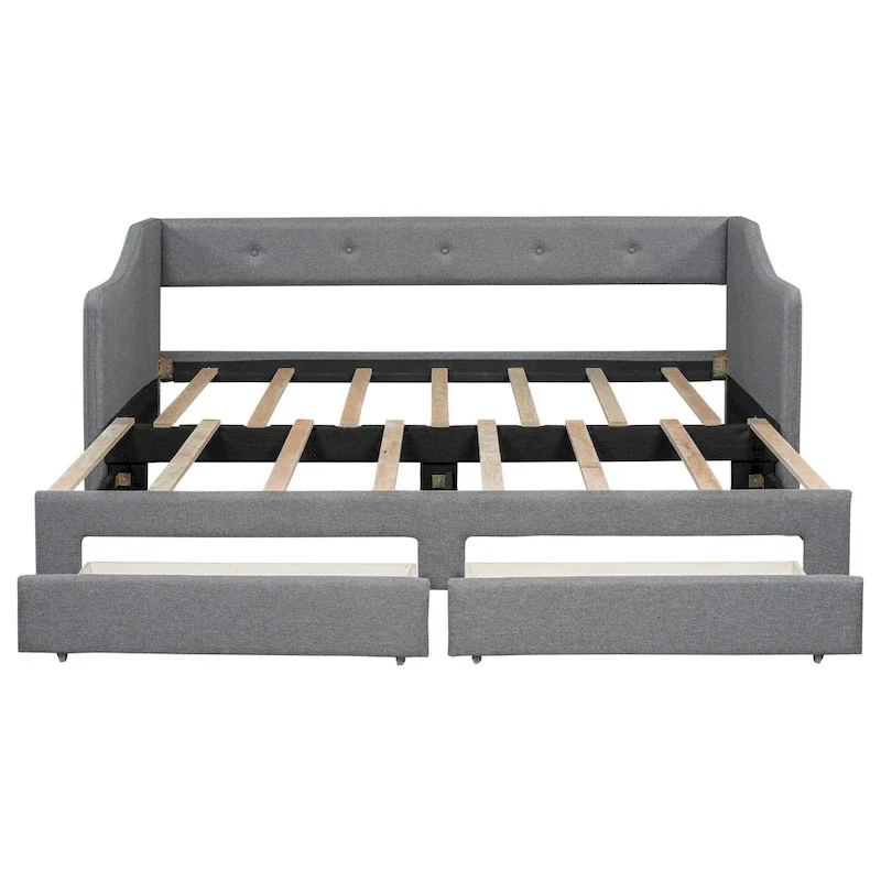 Twin XL to King Daybed with Drawers