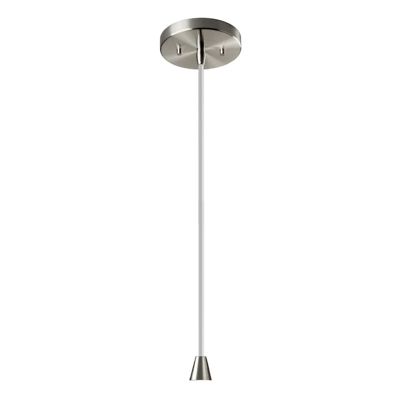 Justice Design Group Ceramic Discus Pendant - Gloss Grey