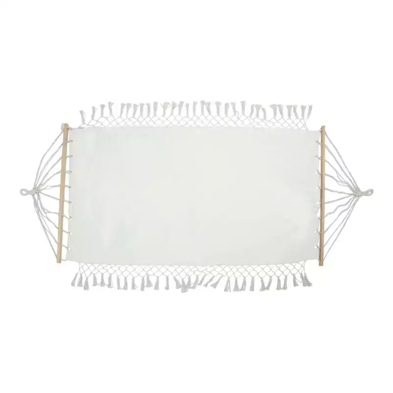 Unique Bargains Durable Hammock 78.74x39.37 White 1 Pc