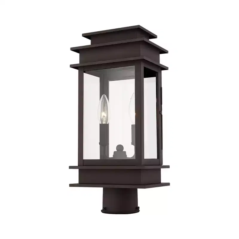 Livex Lighting Princeton 2 - Light Post Light in Bronze