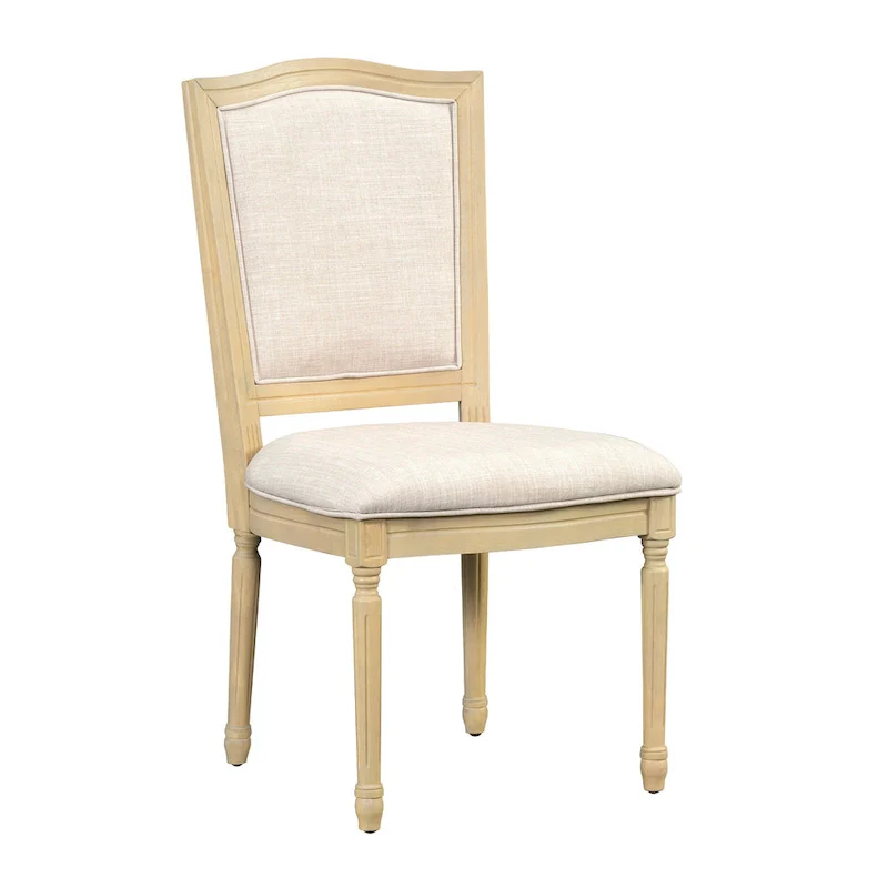 7 Pcs Dining Table Set, Solid Wood Table and Chairs Set with Extendable Dining Table, 2 Drawers and 6 Upholstered Chairs