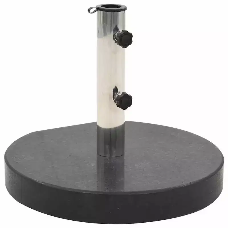 vidaXL Square Umbrella Base, Stainless Steel Pipe