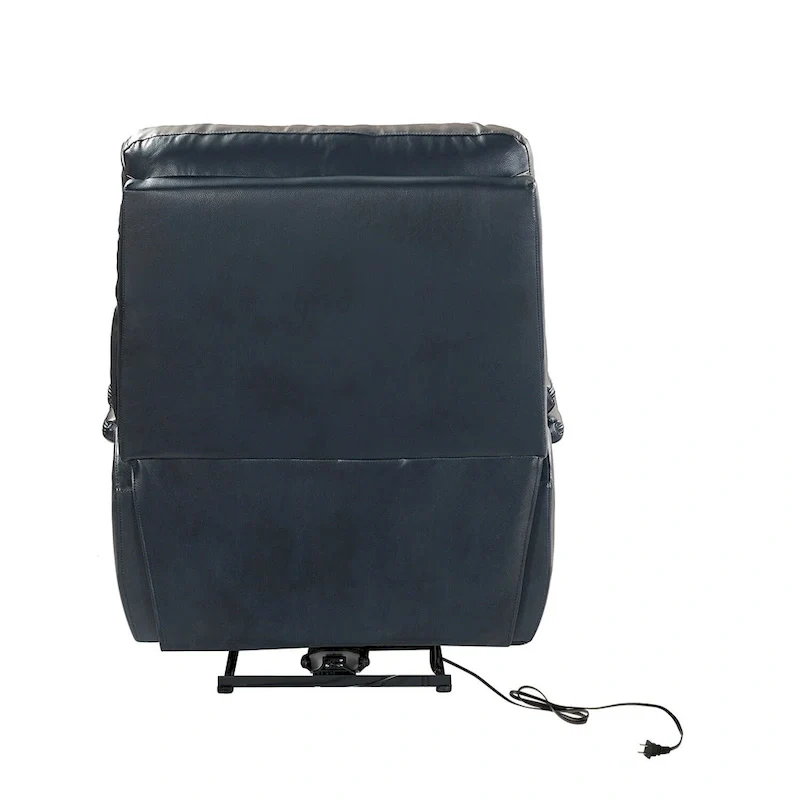 Clara Genuine Leather Power Recliner with Cushion Padded, Set of 2