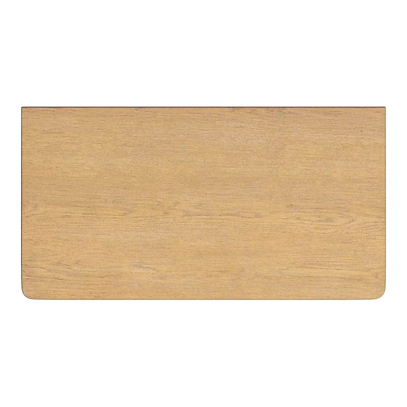 3 Drawer Rounded Leg Wood Dresser