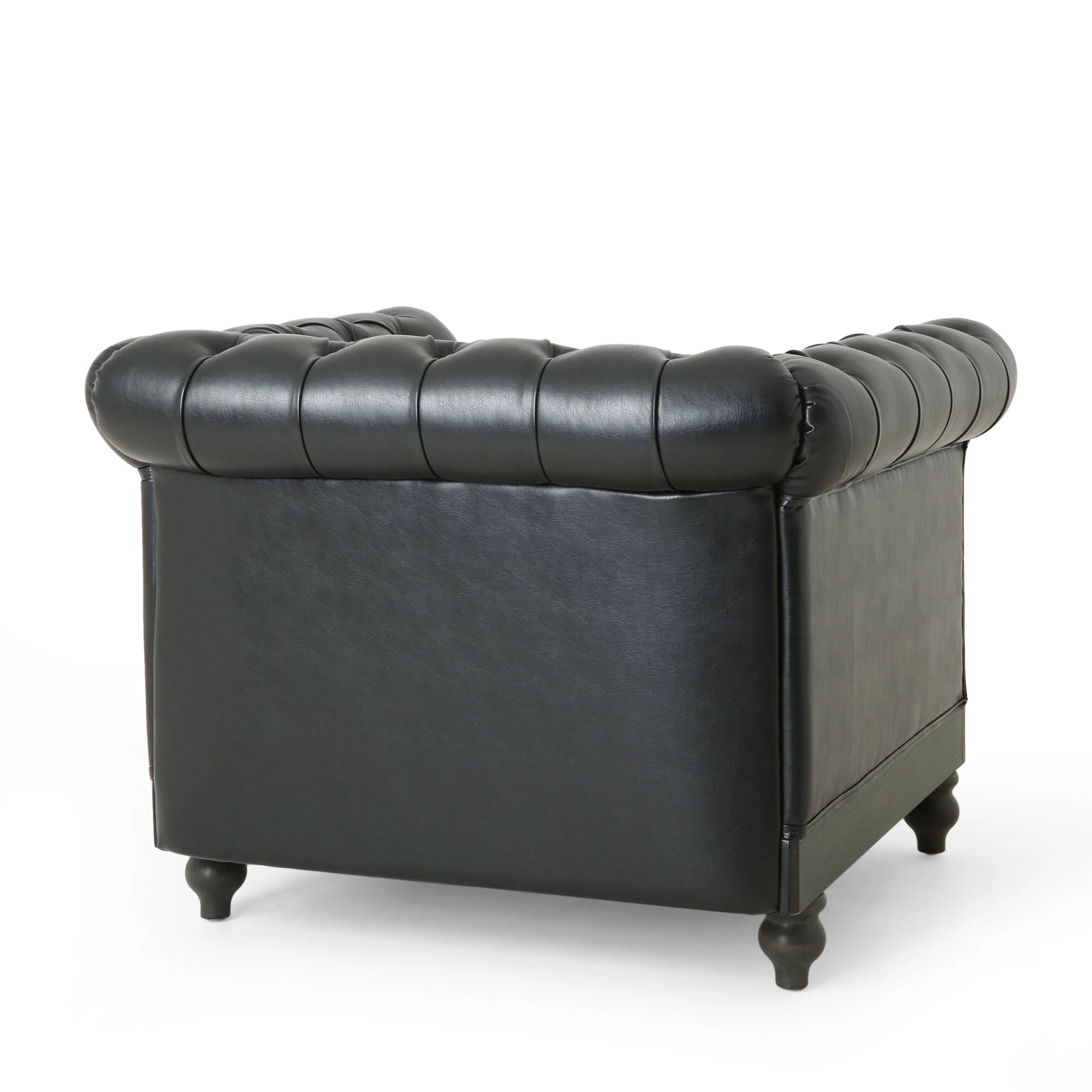 Tufted Club Chair with Nailhead Trim - NH883413