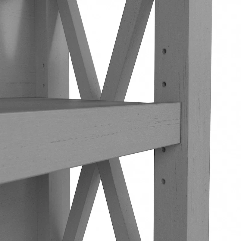 Key West Small 2 Shelf Bookcase by Bush Furniture