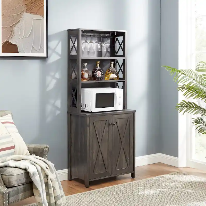 Farmhouse Bar Cabinet