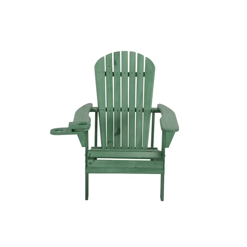 Earth Collection Adirondack Chair and Ottoman Set