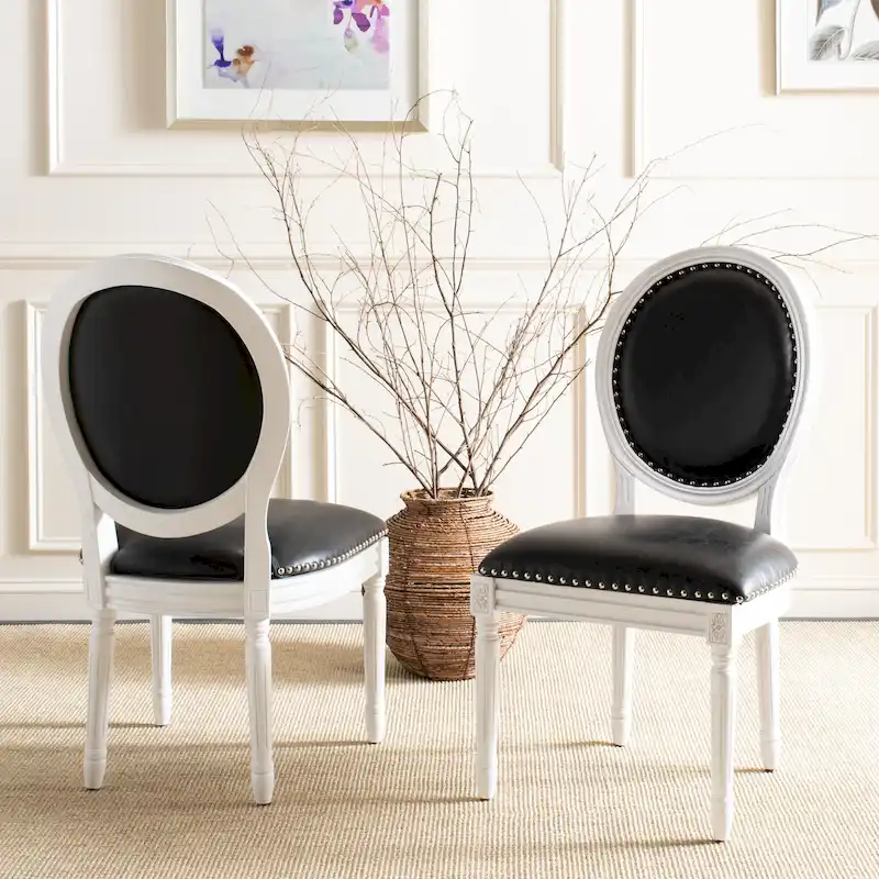 Parisian Oval Back Dining Chair, Set of 2 – Multiple Colors