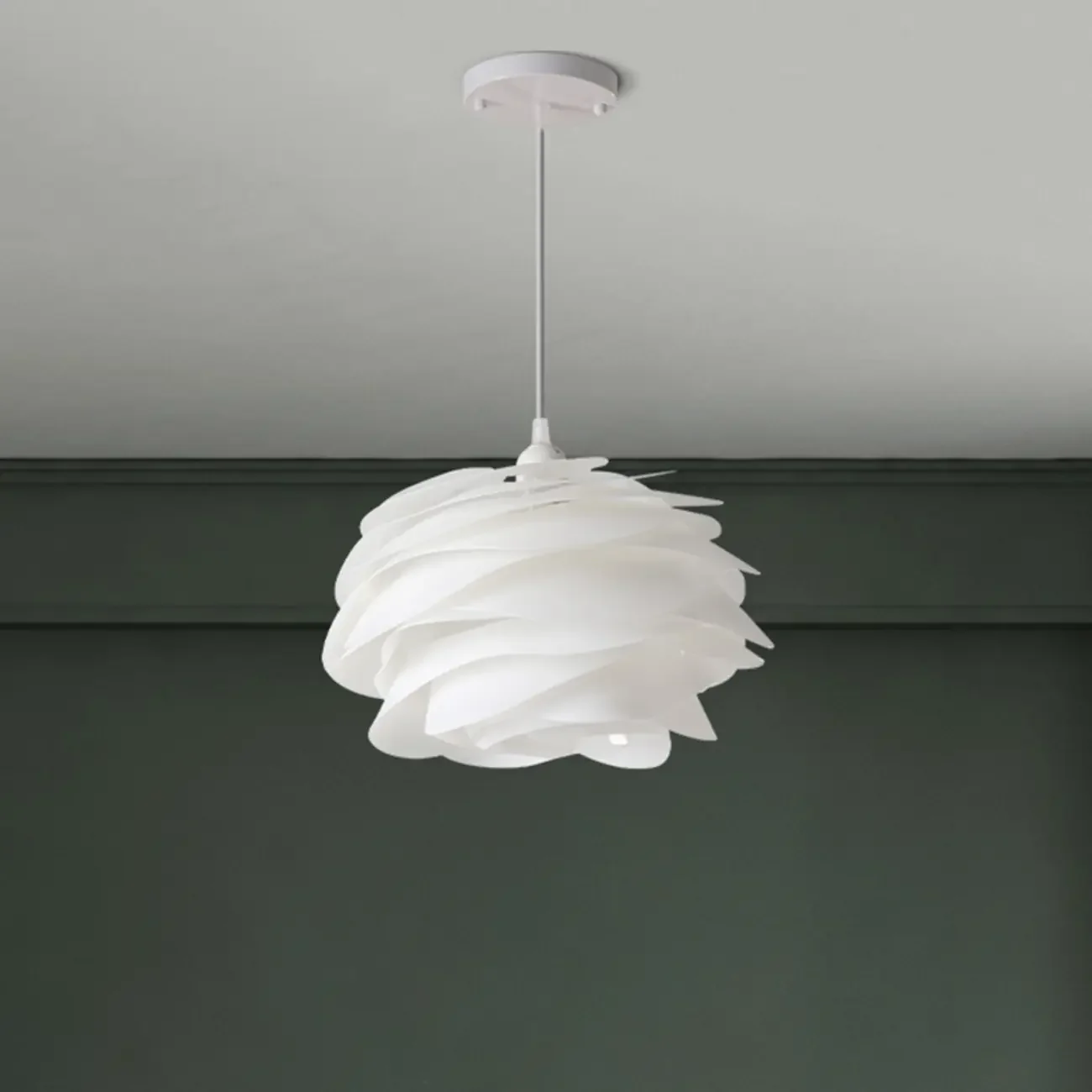Modern Bedroom LED Pendant light with Adjustable Length