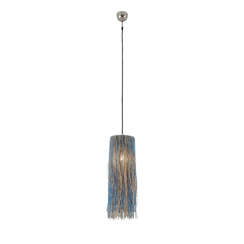 Bali Boho Jute Hanging Pendant Light