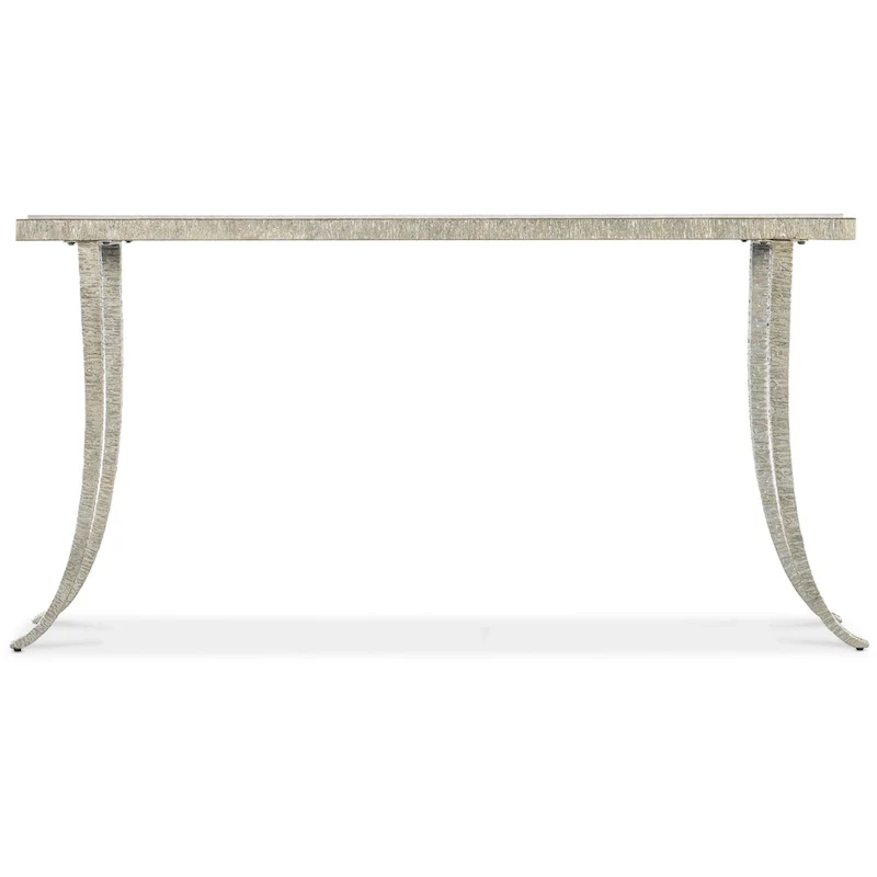 Hooker Furniture 628-85669-00 Sabre 14 Wide Marble Top Metal Console