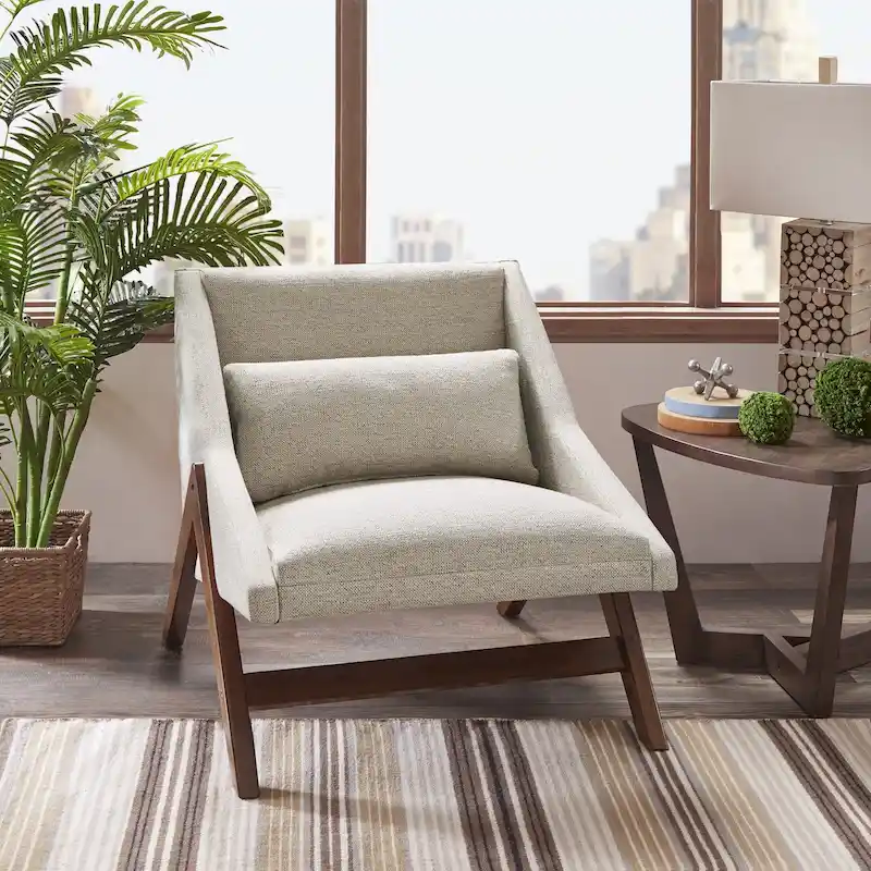 INK+IVY Boomerang Accent Chair