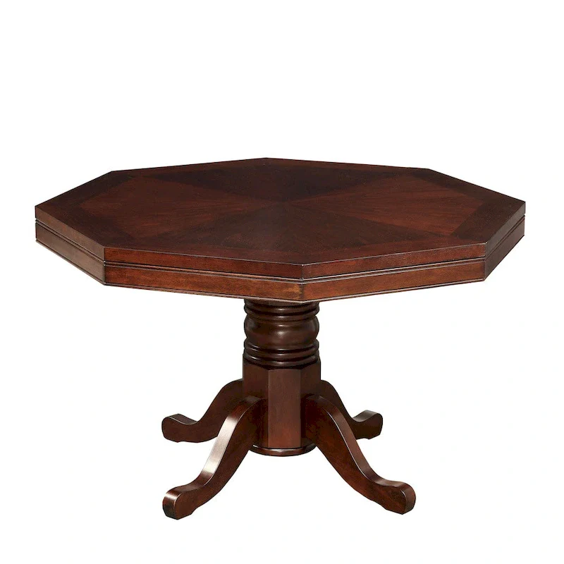 Traditional Cherry Solid Wood Poker Table