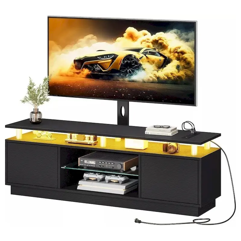 LED TV Stand with Mount for 70/65 inch TVs - 73 inches