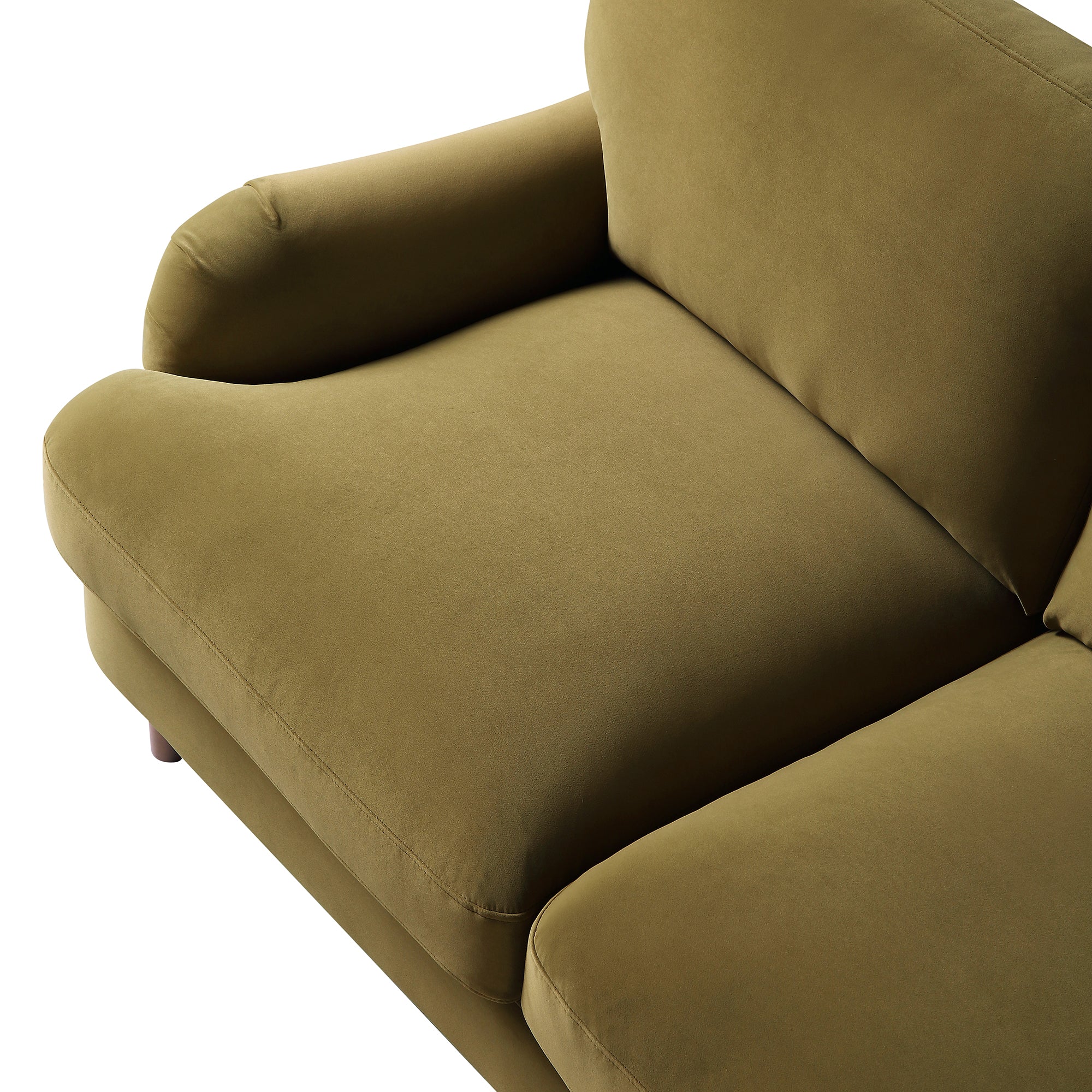 Fudge Velvet Sofa, 2-Seater