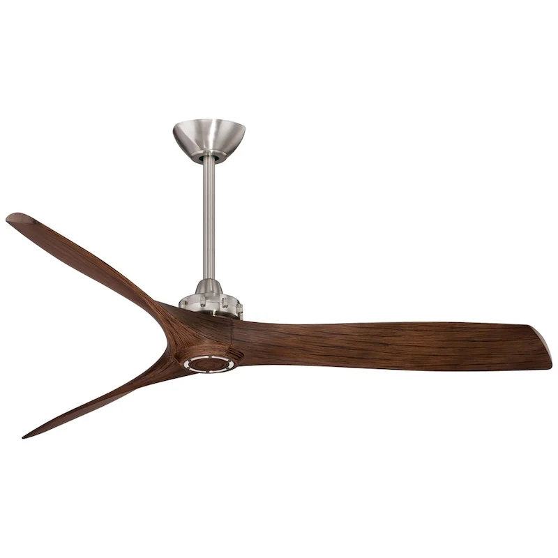 Minka Aire Aviation Brushed Nickel With Maple 60 Inch Ceiling Fan