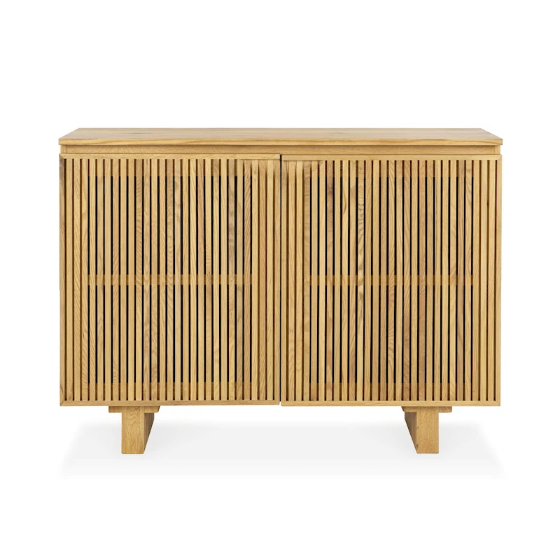 Classic Home Roya Oak Veneer Sideboard Buffet