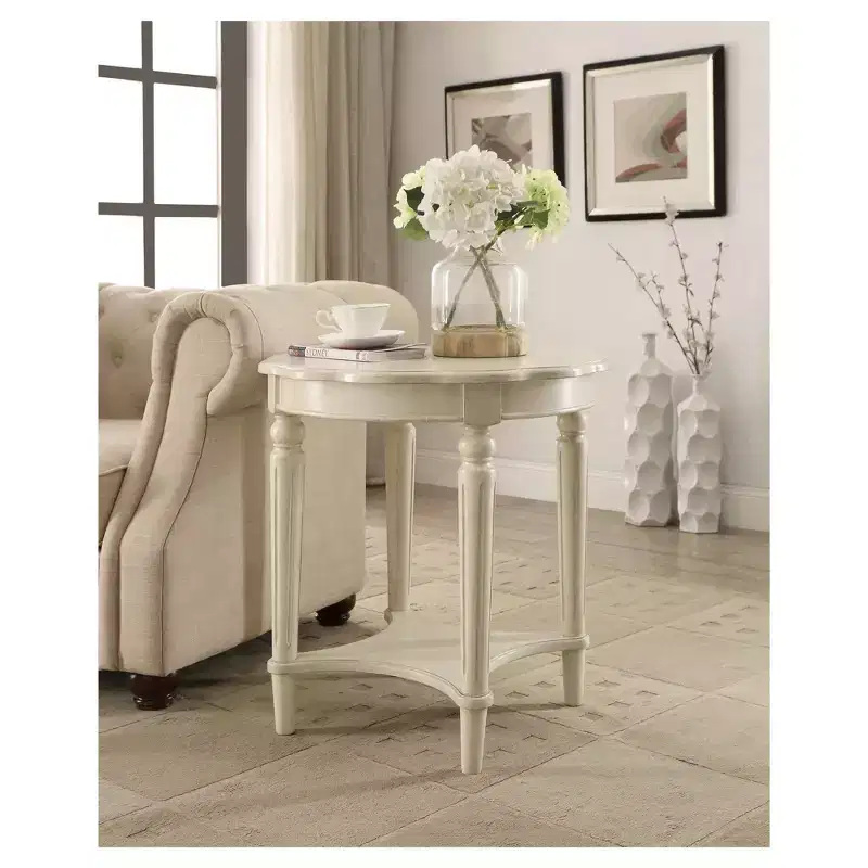 End Table Off White - Acme Furniture