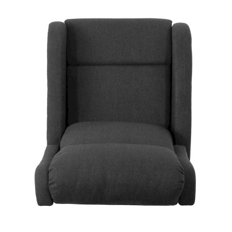 Fabric Rocking Recliner Chair - Single Seater