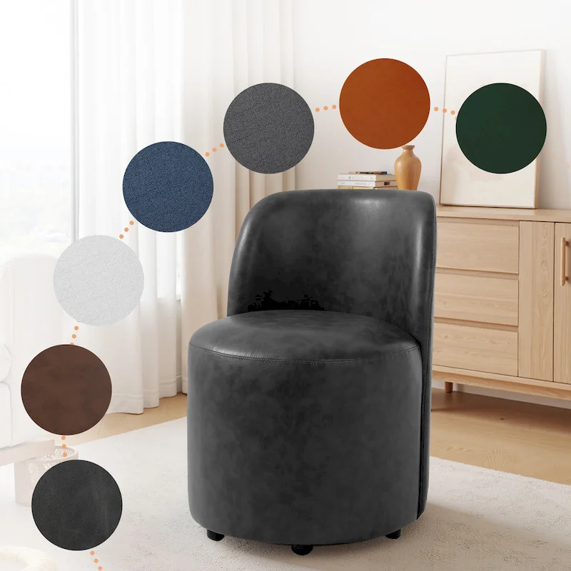 UIXE Luxury Upholstered Dining Chairs Dining Room Kitchen Side Chair