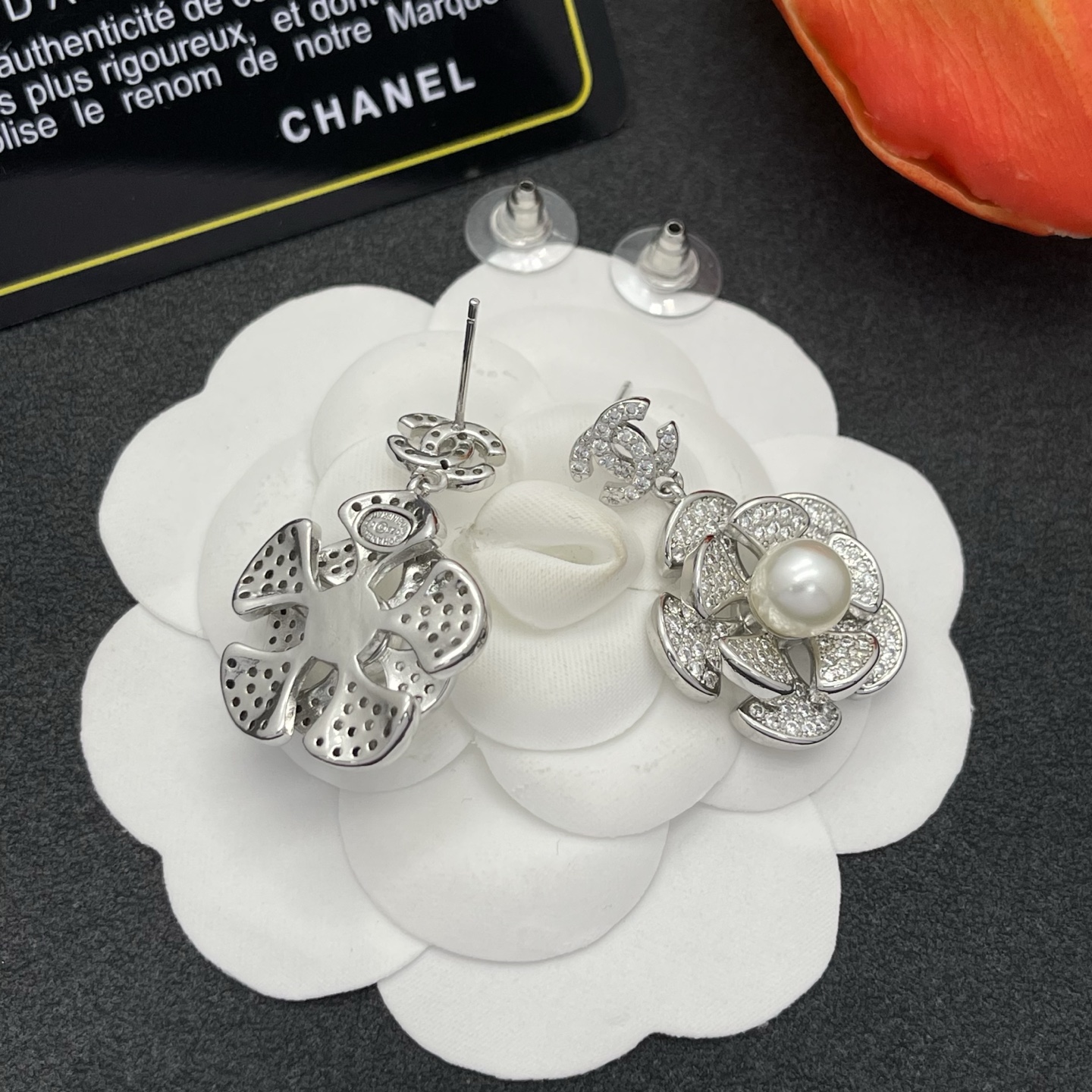 CCE721 Chanel drop earrings - ccjewelryacc