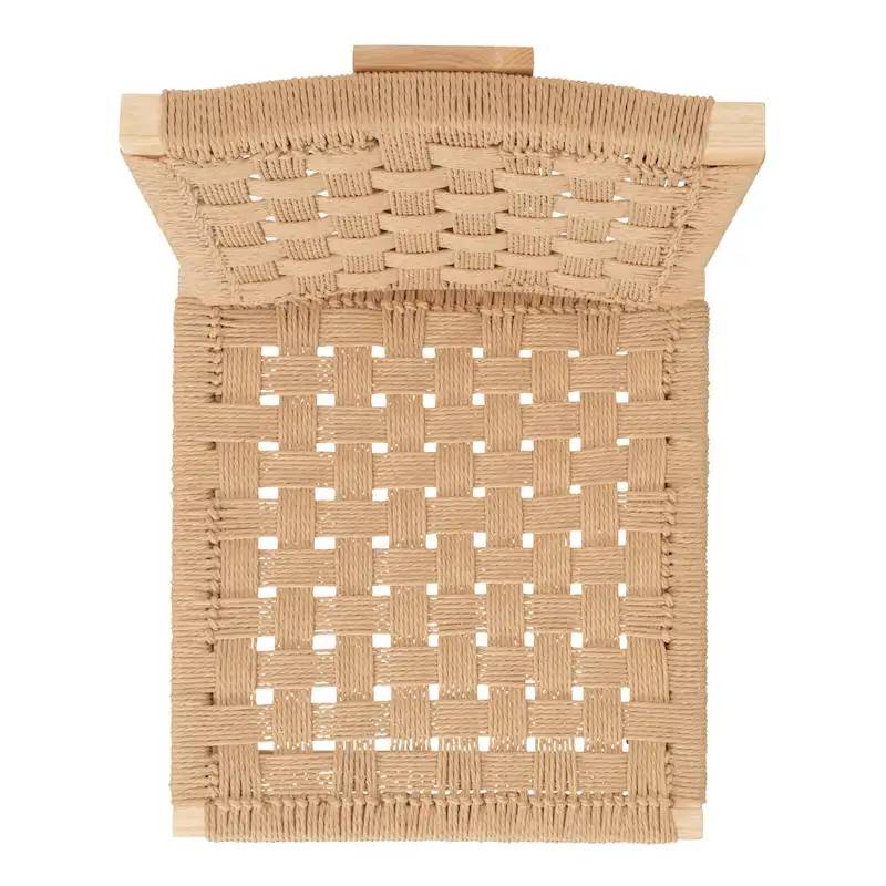 SAFAVIEH Couture Justice Woven Dining Chair (Set of 2) - 19 In. W x 24 In. D x 35 In. H - 19Wx24Dx35H