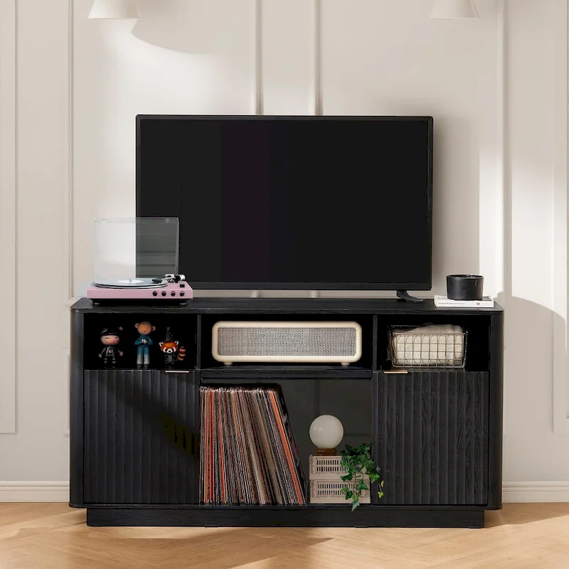 Mopio Brooklyn 59 Electric Fireplace TV Stand