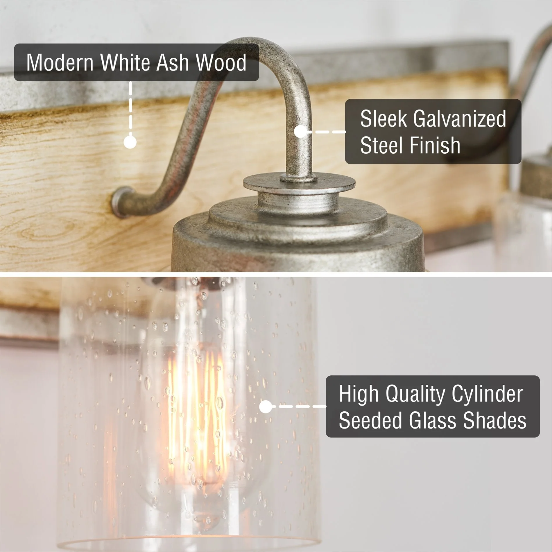 Greyson 22 3-Light Farmhouse Vanity / Bathroom Light