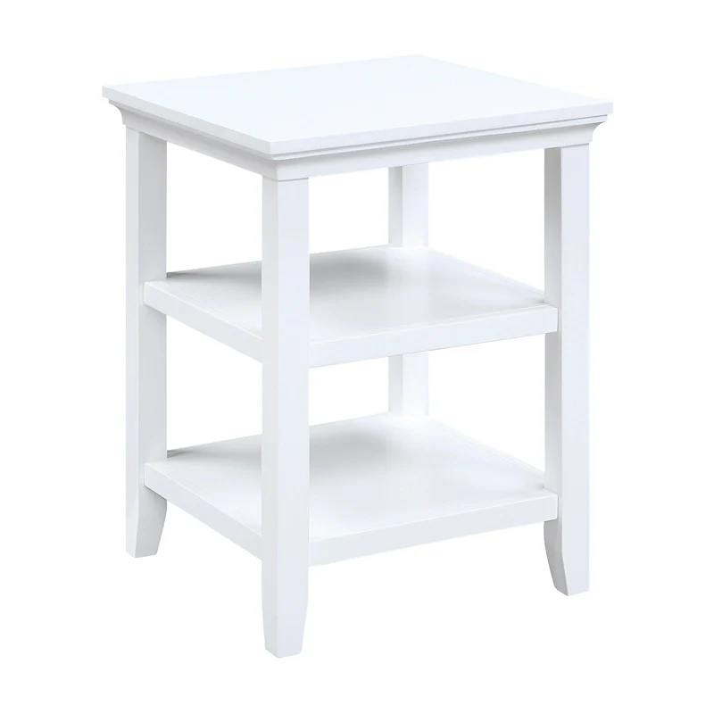 Convenience Concepts Tribeca End Table with Shelves