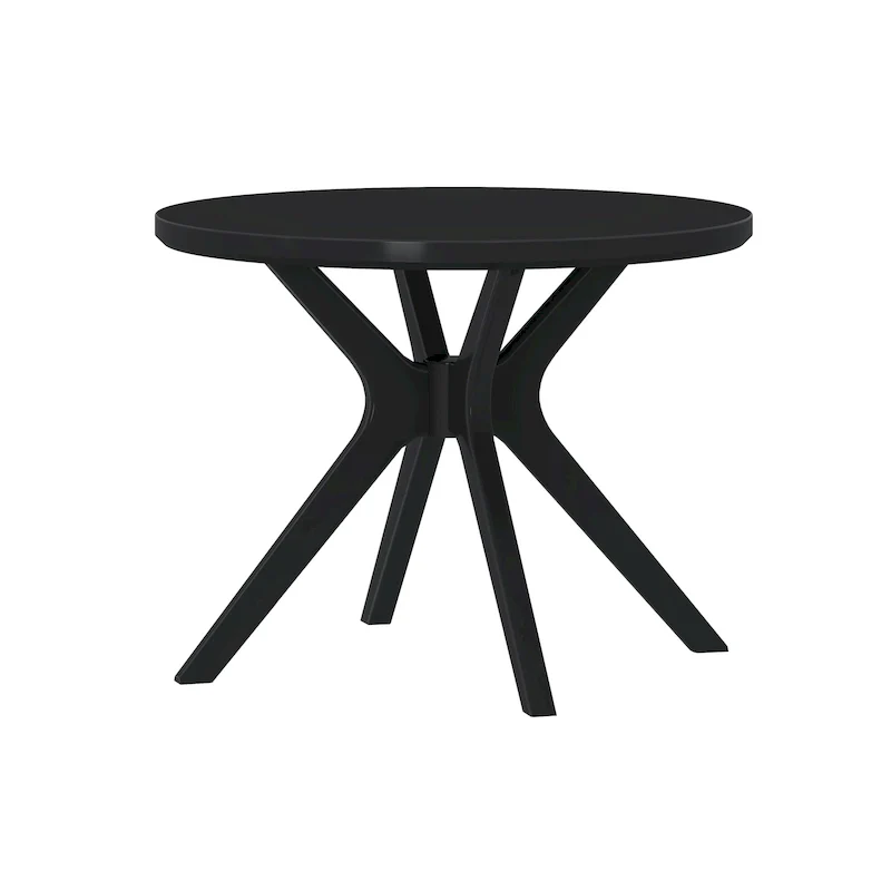 Plank and Beam Verso Cross Leg Round Dining Table - 38