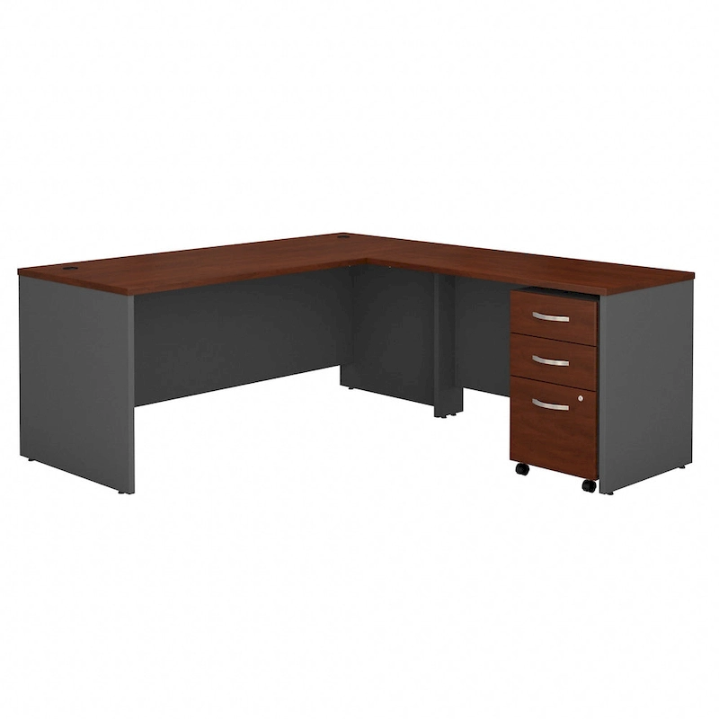 Series C 72W L Shaped Desk with Drawers by Bush Business Furniture