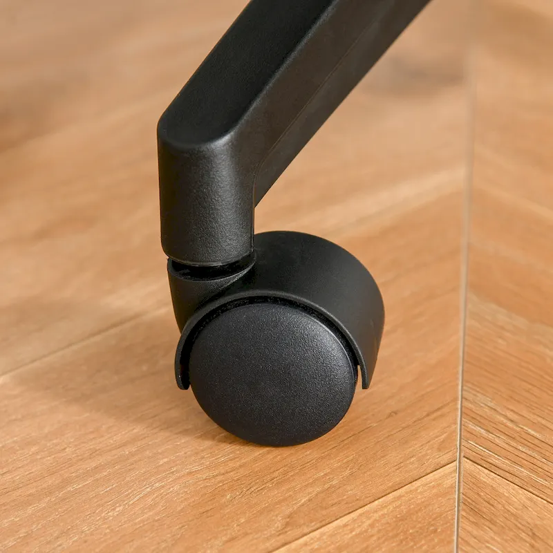 Black High-Back Mesh Ergonomic Office Chair with Lumbar Support, Adjustable Headrest & Armrests – 1-Person