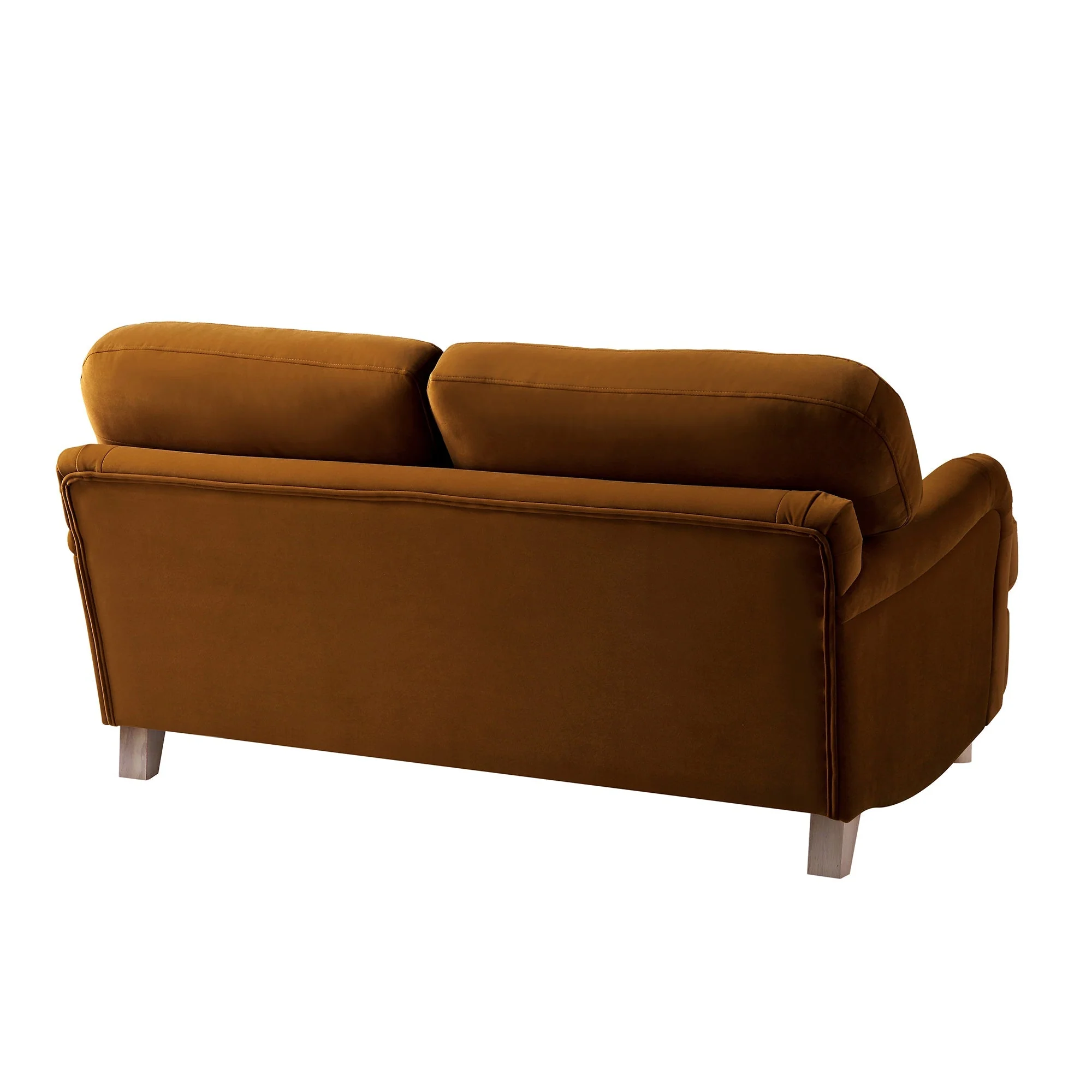 Cinnamon Velvet Sofa, 2-Seater