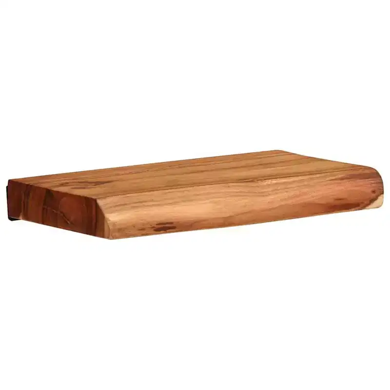 vidaXL Wall Shelves 2 pcs 11.8x7.9x1.4 Solid Wood Acacia