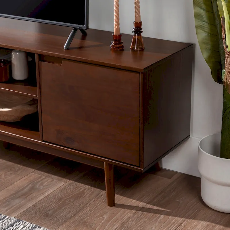 Middlebrook 70-inch Mid-Century Solid Wood TV Stand