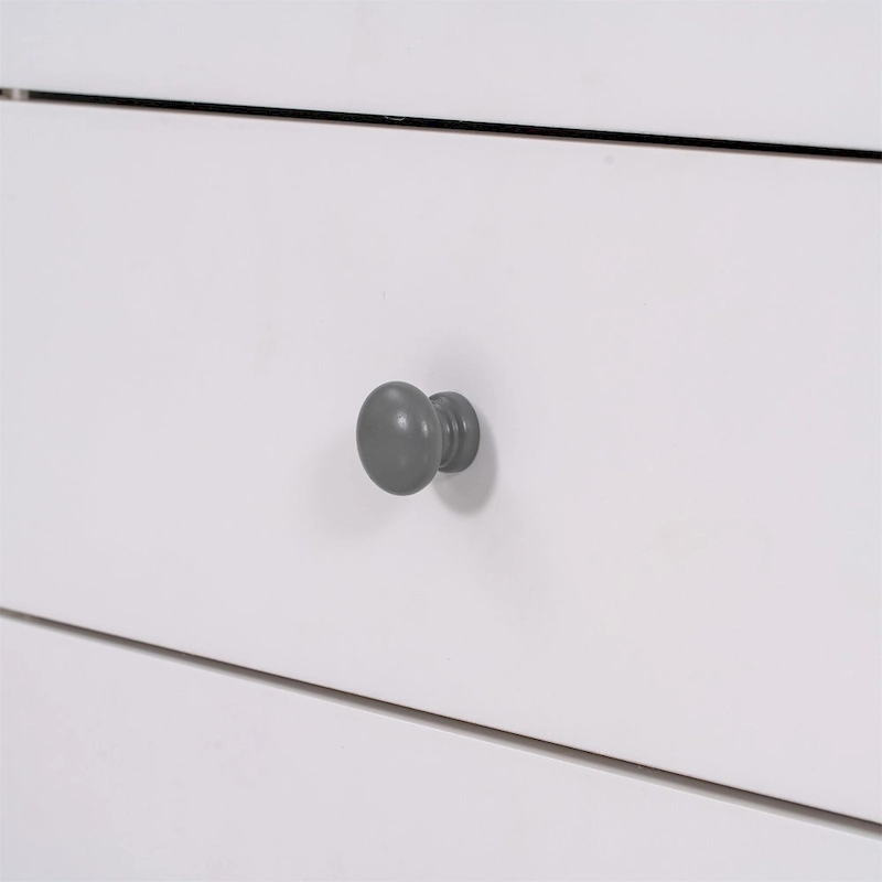 Kids Bedroom Wooden Storage Dresser with 6 Storage Drawers