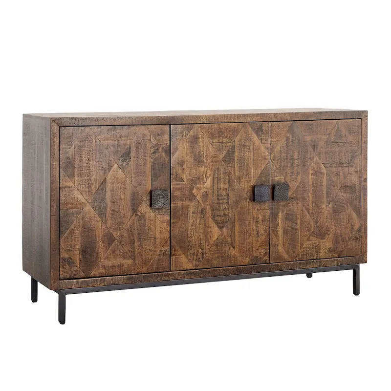 Brantley 63 Wide 2-Drawer Sideboard, Brown