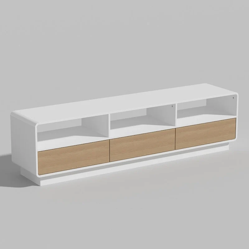 Innovative Rebound Drawer TV Stand: A Fusion of Function & Style - 70.9