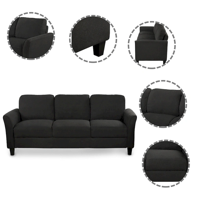 Living Room Furniture Chair And 3-Seat Sofa