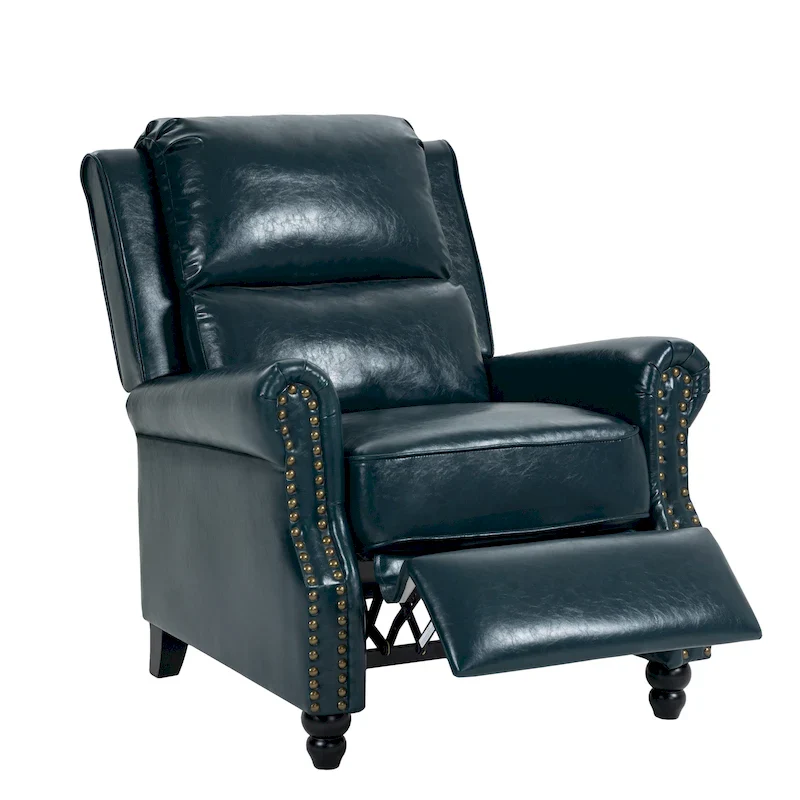 Modern Padded Seat Recliner Chair with PU Leather