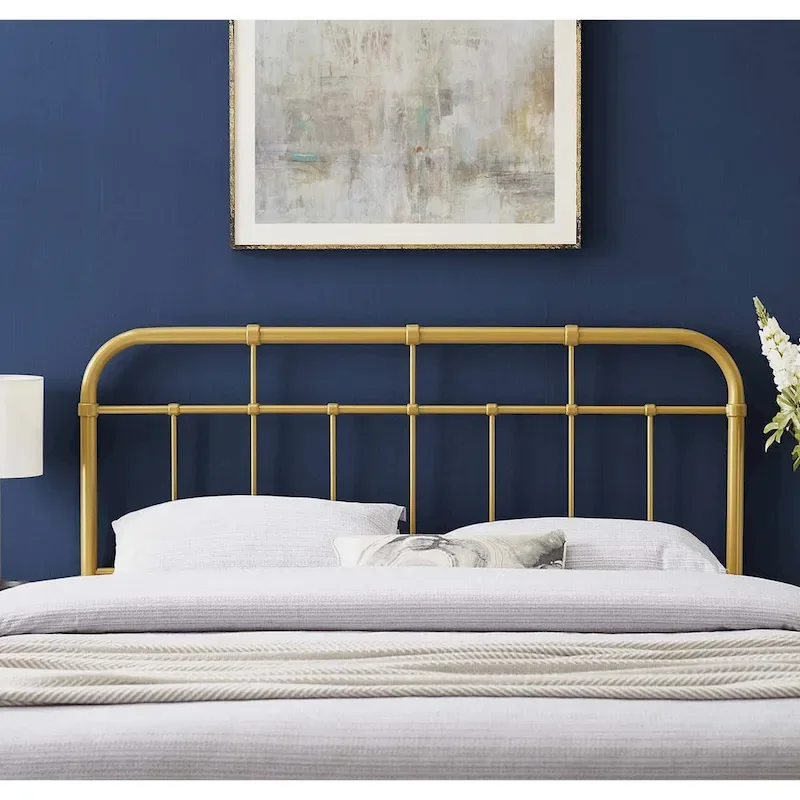 Shaffer Classic Queen Size Gold Metal Headboard