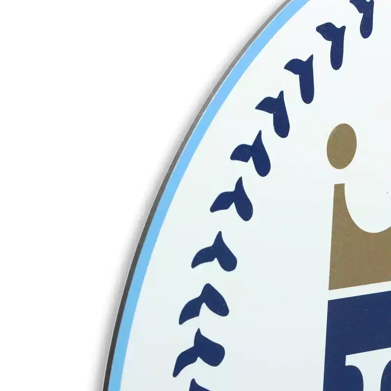 MLB Kansas City Royals Baseball Metal Yard Stake