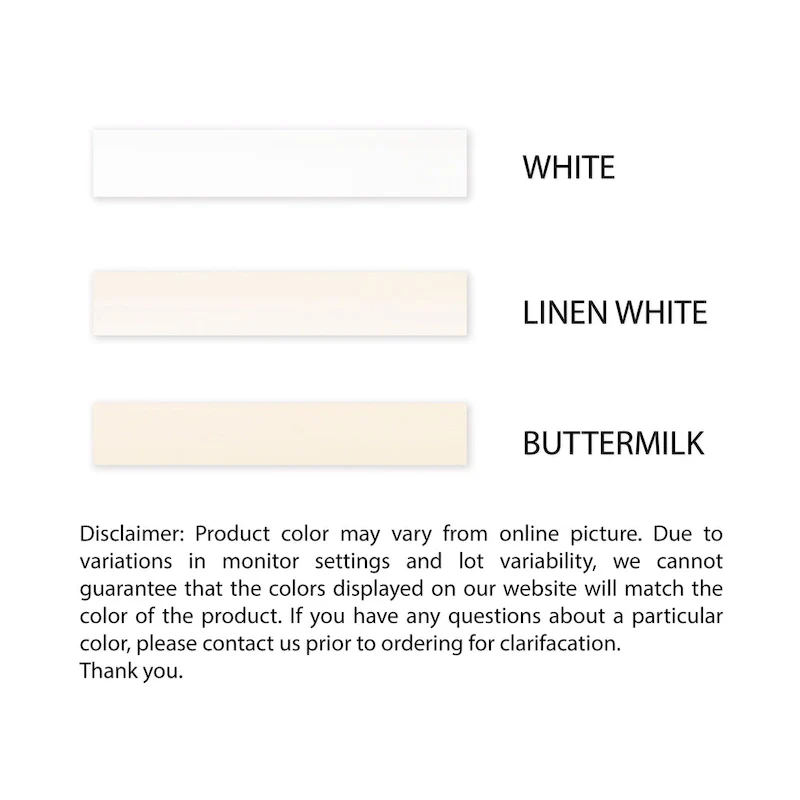 East West Furniture Dining Table Se- A Rectangle Dining Room Table and Wood Seat Chairs, Linen White (Pieces Options)