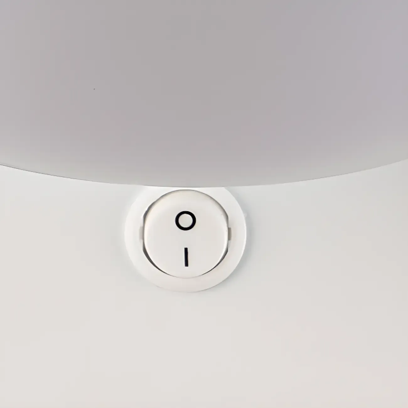 Modern Wall-Mounted Mini White Bathroom Vanity Light Fixture