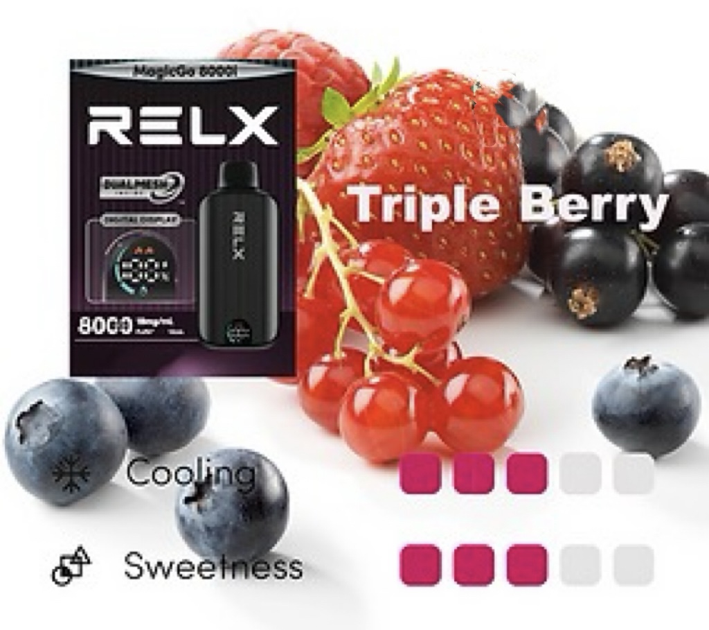 newest RELX MagicGo 8000i Puffs 15 Flavors