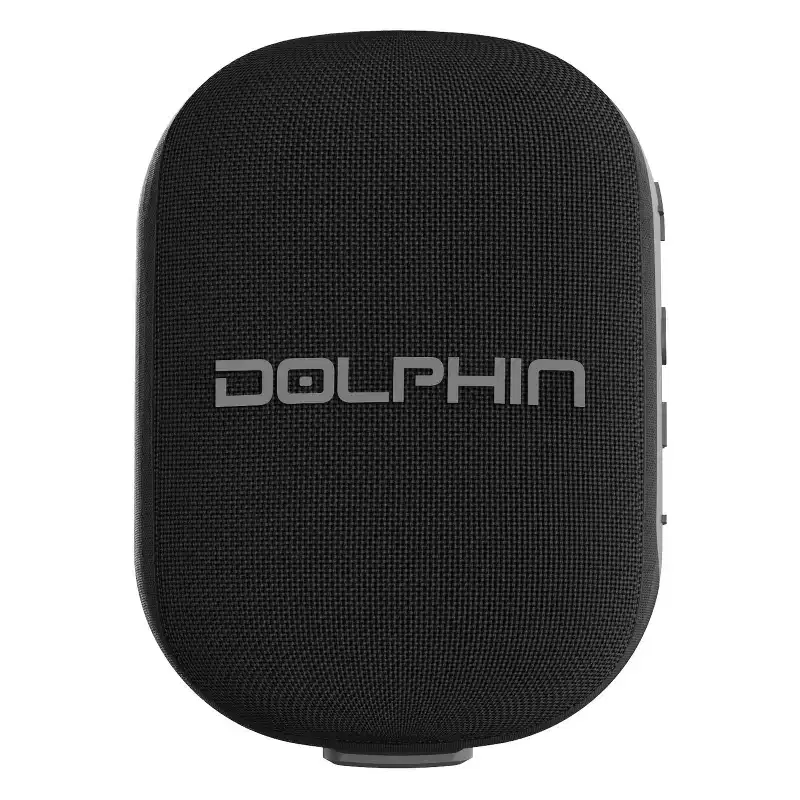 Dolphin Audio CLP-150 Portable Waterproof Bluetooth TWS Clip Speaker, Black
