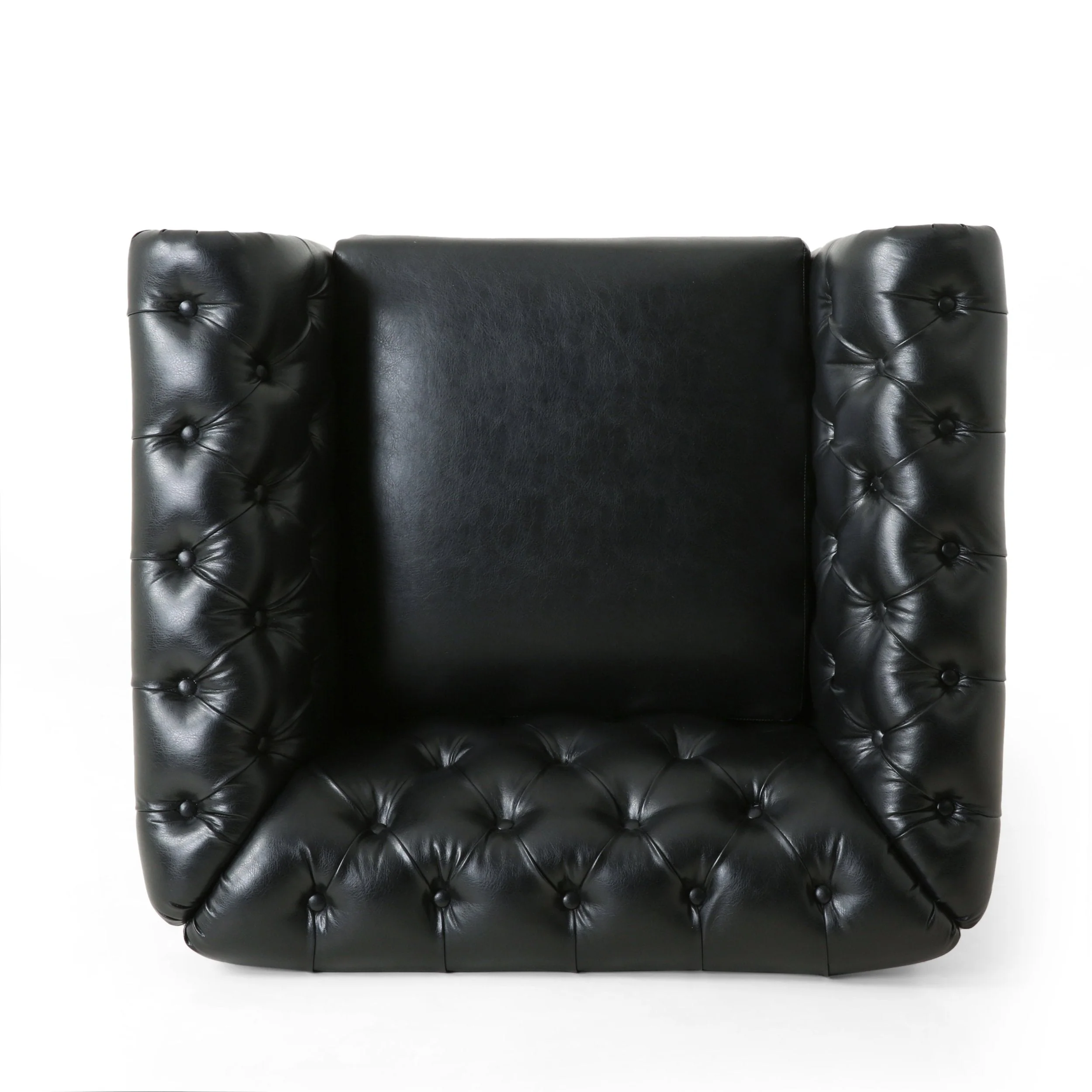 Tufted Club Chair with Nailhead Trim - NH883413