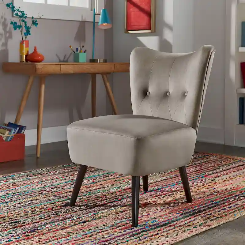 Imani 22.5  Wide Tufted Accent Chair by iNSPIRE Q Bold