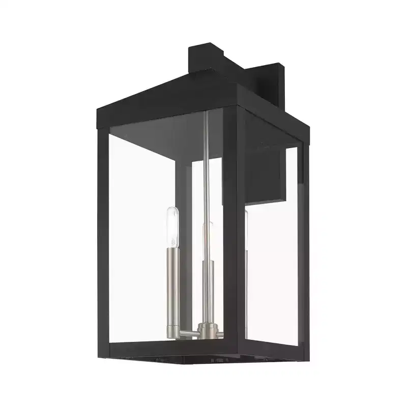 Livex Lighting Nyack 3 - Light Wall Light in Black